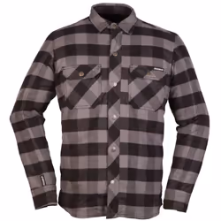 Modeka Nooner Chemise moto, noir-gris, taille 3XL pour Hommes