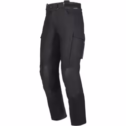Modeka Hydron imperméable Moto Textile Pantalon, noir, taille L pour Hommes