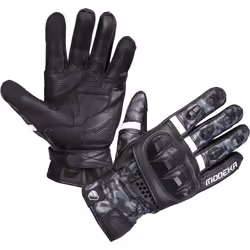 Modeka Valyant Gants de moto, noir-blanc, taille M L pour Hommes