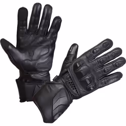Modeka Valyant Pro Gants de moto, noir, taille M L pour Hommes