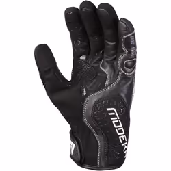 Modeka Dracon Gants de moto, noir-blanc, taille 4XL pour Hommes