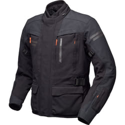 Modeka Paneo LT imperméable Moto Textile Jacke, noir, taille L pour Hommes