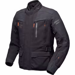 Modeka Paneo LT imperméable Moto Textile Jacke, noir, taille 3XL pour Hommes