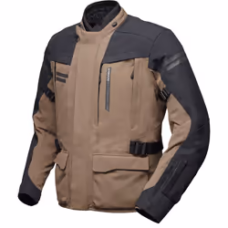 Modeka Paneo LT imperméable Moto Textile Jacke, noir-beige, taille 5XL pour Hommes