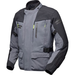 Modeka Paneo LT imperméable Moto Textile Jacke, noir-gris, taille S pour Hommes
