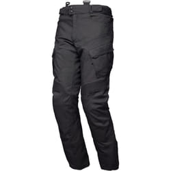 Modeka Lucano Pantalon textile de moto imperméable, noir, taille M pour Hommes