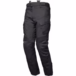 Modeka Lucano Pantalon textile de moto imperméable, noir, taille M pour Hommes