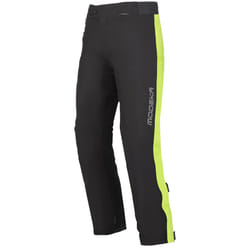Modeka Hydroflex Pantalon de pluie de moto pour femmes, noir-jaune, taille 40