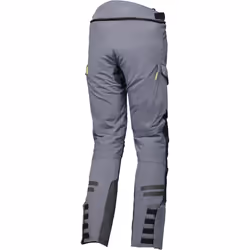 Modeka Paneo LT Pantalon textile de moto imperméable, noir-gris, taille 2XL pour Hommes