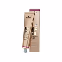 Schwarzkopf BLONDME Pastel Toning Strawberry 60ml, Rouge, Strawberry, Femmes, 60 ml, Cheveux blonds, Tube