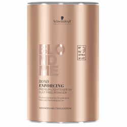 Schwarzkopf BlondMe Bond Enforcing Premium Lightener 9+, Poudre, 450 ml, Pot, Tous types de cheveux