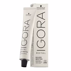 Schwarzkopf Igora Royal Silver Whites Slate Grey 60ml, Gris, Slate Grey, Unisexe, 60 ml, Tous types de cheveux, Maintien de l ...