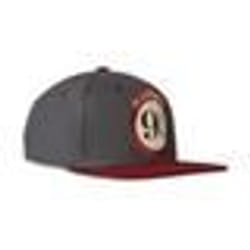 Casquette Snapback Platform 9 3/4 - LOGOSHIRT - Harry Potter - Gris - Noir - Coton - Sportswear