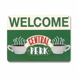 - Panneau métal sous licence officielle - Dimensions: 15 x 21 cm