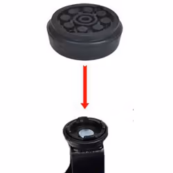 Informations techniques Couleur : noir Dimensions produit, hauteur : 25 mm Dimensions produit, largeur : 39 mm Points forts S ...