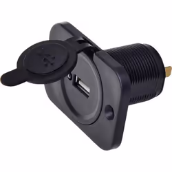 IWH Prise femelle USB 12 / 24 volts 2100mA Charge de courant max=2.1 A 12 ou 24 V/DC