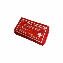 IWH 023511 Trousse de premiers secours pour voiture Rouge DIN 13164:2022 Durable et robuste