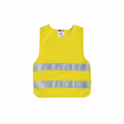 IWH Gilet de sécurité pour enfants, DIN EN 1150, jaune IWH 2 ans 4045914535022