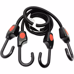 Informations techniques Couleur : noir Dimension produit, Ø : 8 mm Longueur : 800 mm Matériau : caoutchouc Tendeur de bagages ...