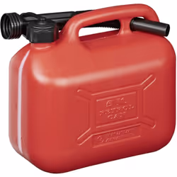 Informations techniques Contenance : 20 l Couleur : rouge Bidon de carburant 20L Bidon de carburant avec bec verseur, indicat ...