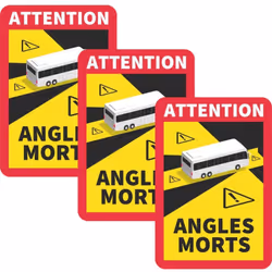 Informations techniques Contenu: 3 pc(s) Type de produit: Marquage de signalisation pour véhicule Autocollant angle mort 3 pi ...