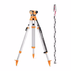 Pack niveau optique N32 SET + trépied + mire GEO FENNEL- Grossissement 32 x - 200532