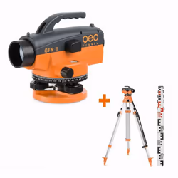 Niveau optique GFN 1 SET GEO FENNEL 400 Gon - 200201 - Grossissement 32 x Boîtier métallique robuste Poignée pour une manipul ...