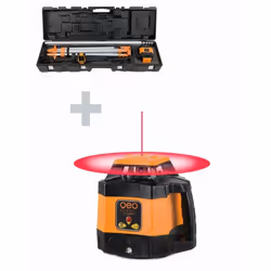 Pack laser rotatif FL 220HV + trépied + mire + valise GEO FENNEL - 220000-BC - Laser rotatif automatique horizontal et vertic ...