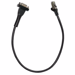 Shuttle POR01 - Adaptateur RJ45 vers COM (RS232) compatible avec POS01, Noir, 0,4 m, DB-9, Mâle, Femelle, Shuttle POS01 The S ...