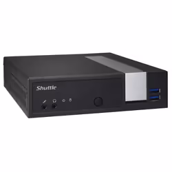 Shuttle XPC slim DX3000XA, 2 GHz, Intel® Celeron®, J3355, 4 Go, DDR3L-SDRAM, 128 Go