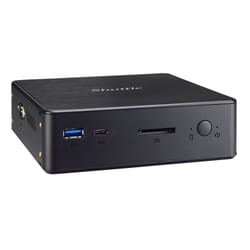 Shuttle XPC nano NC1010BA Mini PC Intel® Celeron® 4205U 4Go 120 Go SSD Win10 Pro Noir