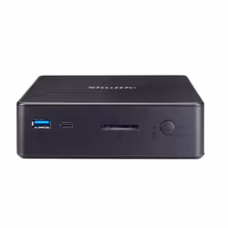 Shuttle XPC nano NC1010BA Mini PC Intel® Celeron® 4205U 4Go 120 Go SSD Win10 Pro Noir