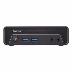 Shuttle Nano PC NE1010BA, Windows 11 Pro,Intel N 100, 8GB DDR4, 128GB M.2, 1x HDMI, 1x DP, 6x USB, 1x LAN, FANLESS, 24/7, VESA - Vue supplémentaire 5