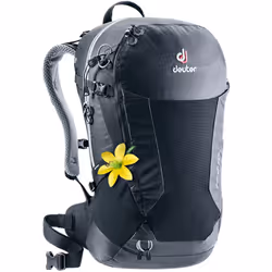 Deuter FUTURA 22 SL, Structure interne, Haut, Noir, Femelle, Polyamide, Polyester, Poche latérale