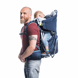 Deuter Kid Comfort Sac à dos porte-bébé Polyamide Bleu