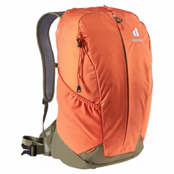 Deuter AC Lite 23, Structure interne, Haut, Randonnée, Vert, Orange, Polyester, Polyuréthane, Acier