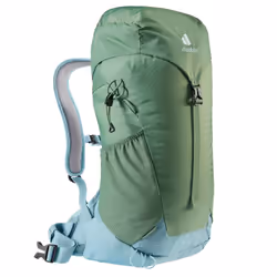 Deuter AC Lite 22 SL, Structure interne, Haut, Randonnée, Bleu, Vert, Femelle, Polyamide, Polyéthersulfone (PES)