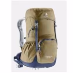 Deuter 3430021-6313, Haut, Alpinisme, Bleu, Marron, Unisexe, Polyéthersulfone (PES), Poche frontale, Poche latérale