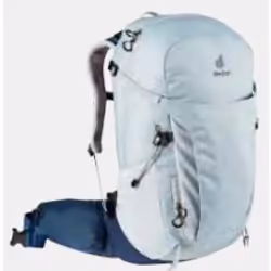 Deuter Trail Pro 30 SL, Haut, Blanc, Unisexe, Polyamide, Polyéthersulfone (PES), Poche frontale, Poche latérale, Fermeture à  ...