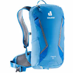 Deuter Race, Trekking, Bicyclette, Bleu, azure-lapis, Polyamide, 100 D, Étui de lunettes, Poche latérale