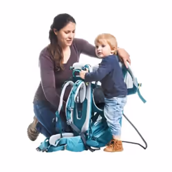 Deuter Kid Comfort Active SL Sac à dos porte-bébé Polyamide Bleu - Vue supplémentaire 6