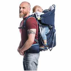 Deuter Kid Comfort Sac à dos porte-bébé Polyamide Bleu - Vue supplémentaire 2