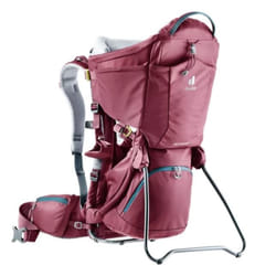 Deuter Kid Comfort Sac à dos porte-bébé Polyamide Rouge
