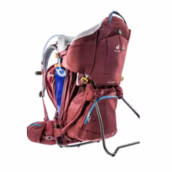 Deuter Kid Comfort Sac à dos porte-bébé Polyamide Rouge - Vue supplémentaire 4