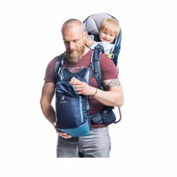 Deuter Kid Comfort Pro Sac à dos porte-bébé Polyamide Bleu - Vue supplémentaire 6