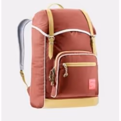 Deuter Innsbruck, Randonnée, Couleur camel, Rouge, Unisexe, Poche frontale, Tablette de poche, Poche à fermeture éclair, 22 L