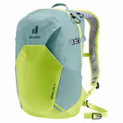 Deuter Speed Lite 21, Structure interne, Randonnée, Vert, Citron vert, jade-citrus, Unisexe, Poche frontale, Étui de lunettes ...
