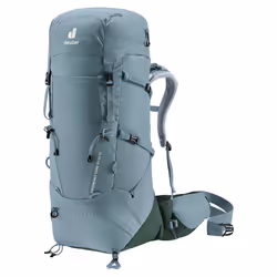 Deuter Aircontact Core 35+10 SL, Trekking, Bleu, shale-ivy, Unisexe, 600 D, Fermeture à glissière