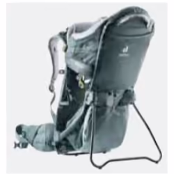 Deuter Kid Comfort Active, Sac à dos porte-bébé, Garçon/Fille, 22 kg, Vert, Polyamide