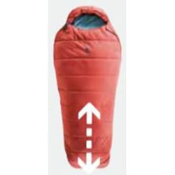 Deuter Starlight Enfants Sac de couchage de randonnée Orange